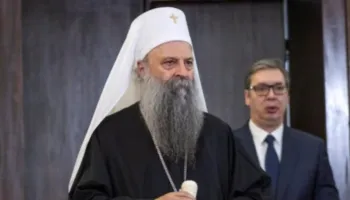 Vuçiç kundërshton dënimin e patriarkut Porfirije nga një gjykatë sllovene