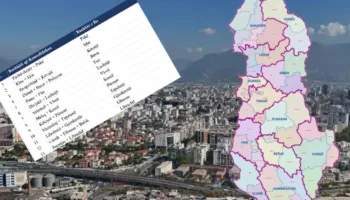 Zbardhet propozimi i PS-së për reformën Territoriale: “Shkrihen” 15 bashki ulet numri nga 61 në 46 (LISTA)