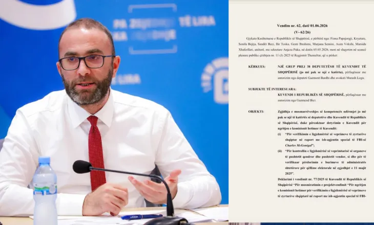 Zbardhet vendimi i Gjykatës Kushtetueses për “McGonigal”, Bardhi: U përdorën dy standarde për të njëjtin rast