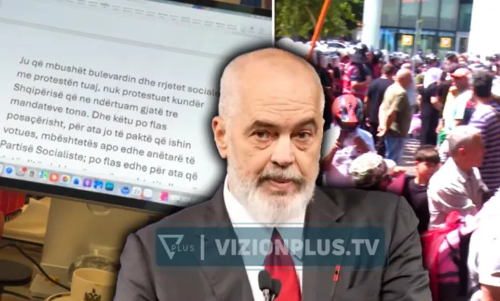 “Zhurmë, shumë zhurmë”, Rama nga zyra ndërsa qytetarët protestojnë: Nesër do të jem LIVE