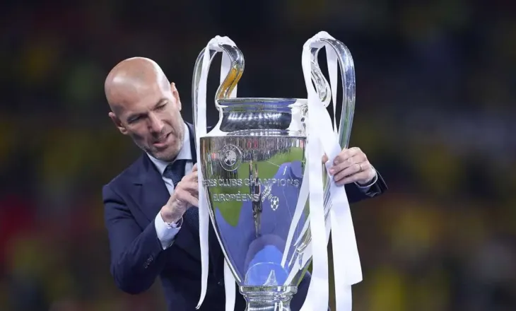 Zidane si trajner, një histori e shkurtër, por e jashtëzakonshme: 3 Champions radhazi, 11 trofe në 4 sezone