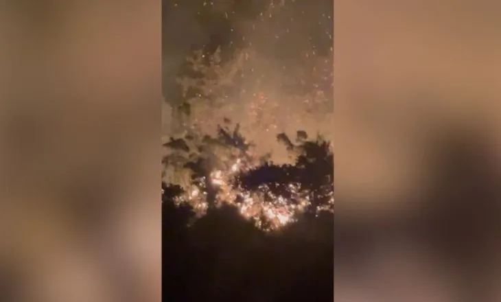 Zjarr në Gjirokastër, dy vatra aktive në fshatrat Andon Poçi e Hundkuq