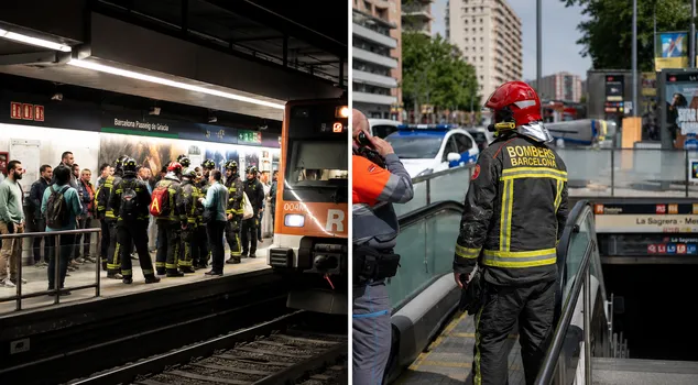 Zjarr në metronë e Barcelonës, 136 të lënduar nga tymi dhe 39 të shtruar në spital
