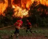 Zjarre të mëdha përfshinë Greqinë dhe Portugalinë