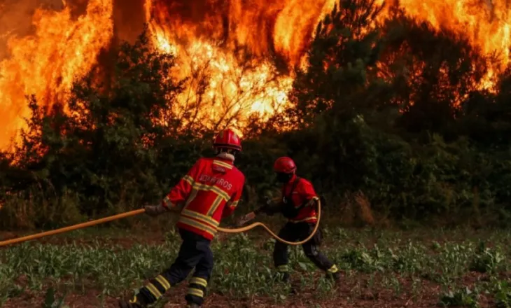 Zjarre të mëdha përfshinë Greqinë dhe Portugalinë