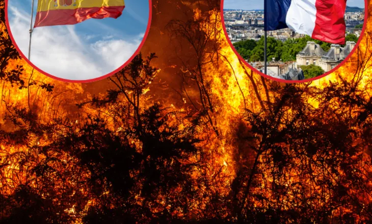 Zjarret jashtë kontrollit! Mbi 300 mijë të evakuuar, Spanja dhe Franca në alarm