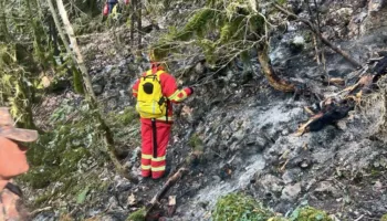 Zjarri në Parkun Kombëtar të Llogarasë ende aktiv, 20 efektivë të FA-së në terren për shuarjen e flakëve