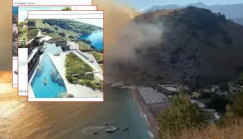Zjarri po përcëllon Llamanin, pas kodrës së djegur planifikohet resort me hotel dhe 50 vila