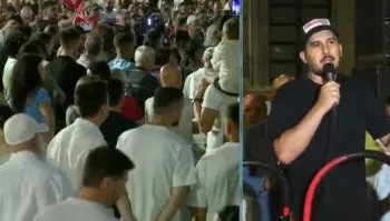 “Zoti ju dënoftë”/ Denoncimi i të riut në protestë: Po ndërtojnë një data center ku do merren 100 milionë euro të thata
