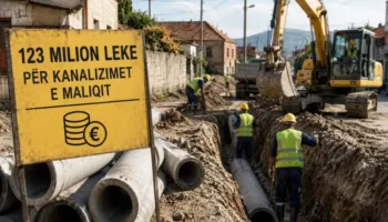 123 milionë lekë për kanalizimet e Maliqit/ 4 në garë, konkurrentët skualifikohen – fituesi pranë fondit limit