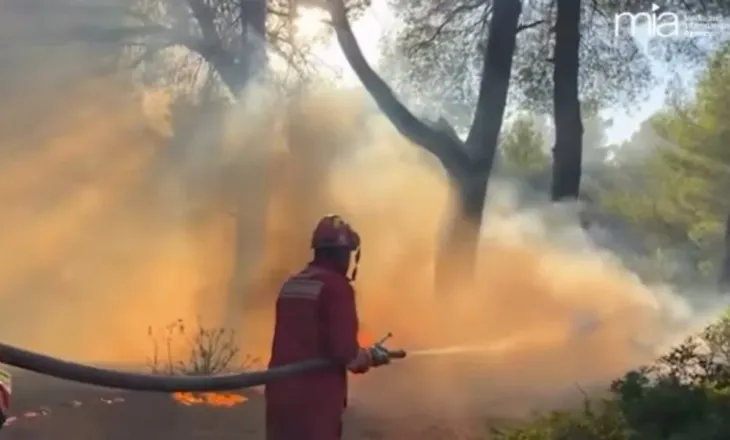 15 vatra zjarri në vend, 7 aktive! Alarm në Krastë të Krujës dhe në Malin e Çikës, ndërhyrje nga ajri