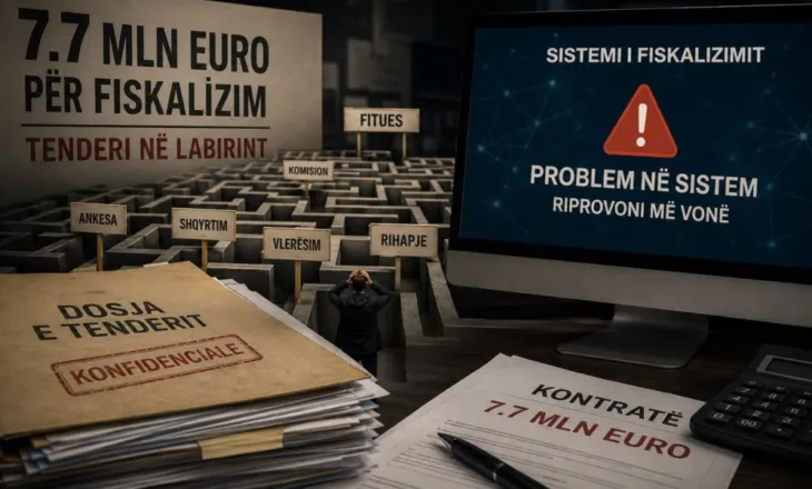 7.7 mln euro për fiskalizimin/ Tenderi në labirint, sistemi shfaq probleme – kush e mirëmban sot?