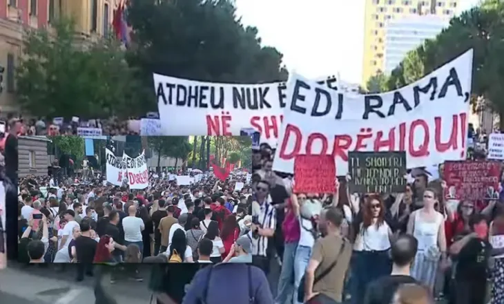 70 ditë protesta, qytetarët marshim drejt kryeministrisë: Rama jepe dorëheqje