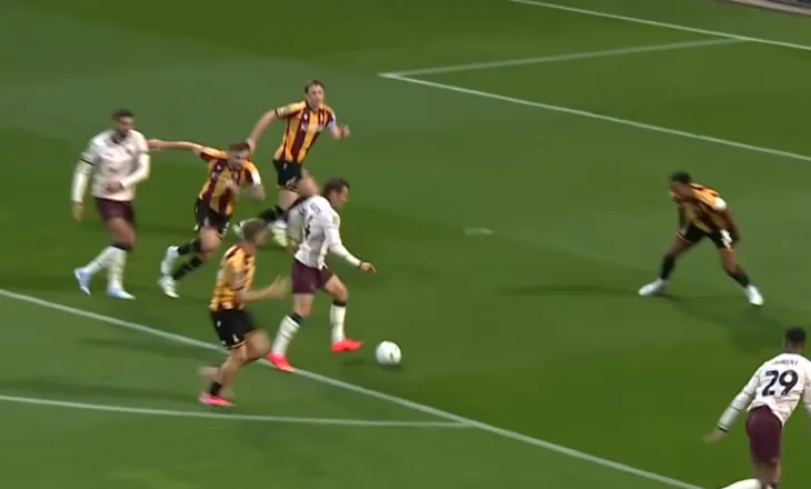 80 minuta dhe nuk gjen golin as ndaj ekipit të League One, Armando Broja vazhdon në “shkretëtirë”