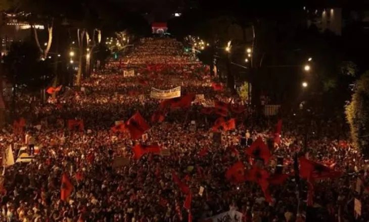 82 ditë rezistencë/ Qytetarët sërish në protestë kundër qeverisë: Rama, jep dorëheqjen!