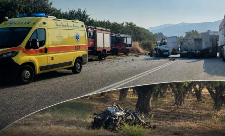 Aksident i rëndë në Greqi, humbin jetën nënë e bir nga Shqipëria