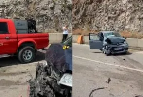 Aksident i trefishtë në aksin Sarandë-Ksamil, raportohet një person i plagosur
