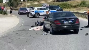 Aksident me katër automjete në autostradën Durrës-Tiranë, detajet e para