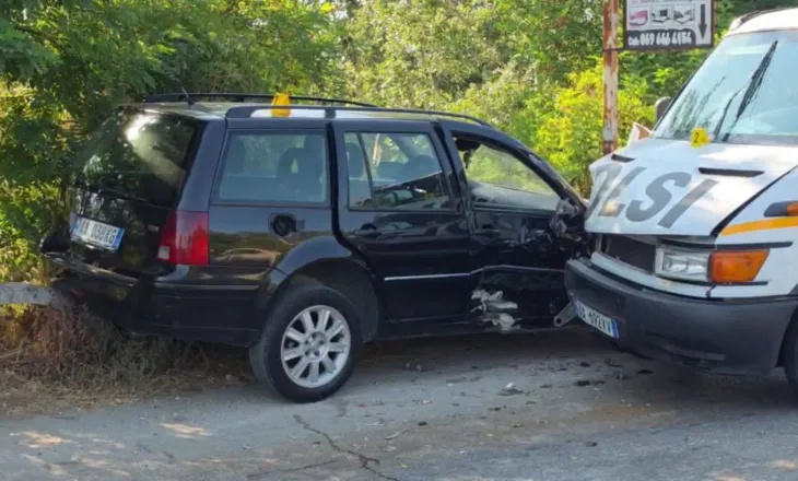 Aksident në aksin Fier–Lushnje, raportohet për dy persona të plagosur