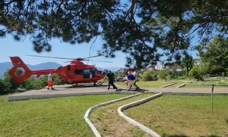 Aksident në aksin Fushë Arrëz, plagoset rëndë një person, niset me helikopter drejt Traumës