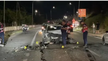 Aksident në aksin Shëngjin-Lezhë, plagosen katër persona, mes tyre dy fëmijë
