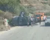 Aksident në dalje të Uznovës në Poliçan, përmbyset automjeti