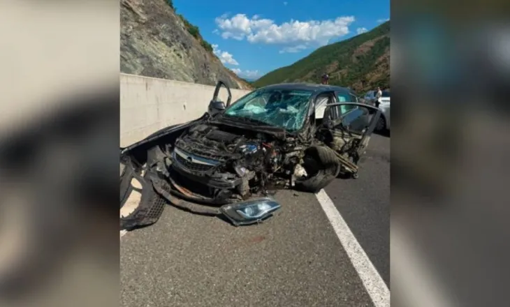 Aksident në Rrugën e Kombit, një i plagosur