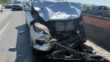 Aksident zinxhir në autostradën Durrës-Tiranë, përplasen 7 automjete, rëndohet trafiku në të dyja drejtimet