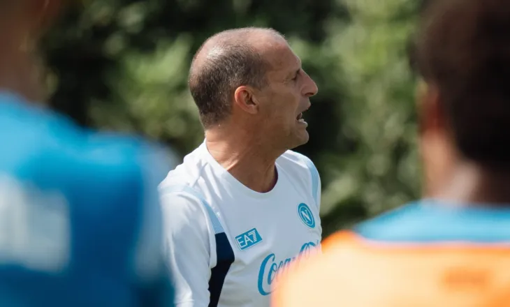 Allegri mesazh tifozëve: Shpresoj të fitojmë një trofe në 100-vjetorin e Napoli