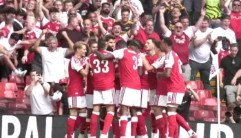 Arsenali fiton trofeun e Community Shield në ndeshjen përballë Mançester Sitit