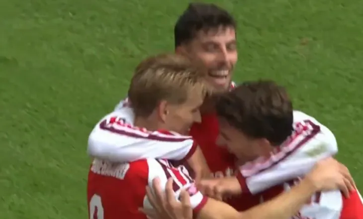 Arsenali shkatërron Man City në ndeshjen zyrtare pa Pep Guardiolën, goli i parë erdhi pas…23 sekondash!