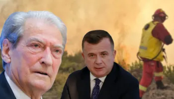 “Asnjë fond për zjarrfikësit”, Balla i përgjigjet Berishës: Piromani i Shqipërisë flet për zjarret
