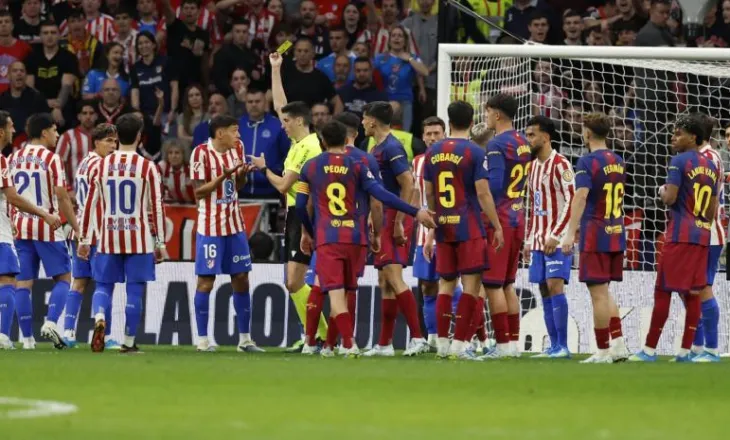 Atletico Madrid fiton betejën e parë me Barcelonën dhe është shumë pranë zyrtarizimit të bujshëm