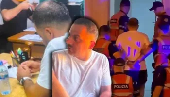 Audi luksoz u rrethua nga “Shqiponjat”/ Efektivët “nuk iu ndanë” Agasit për 40 kilometra