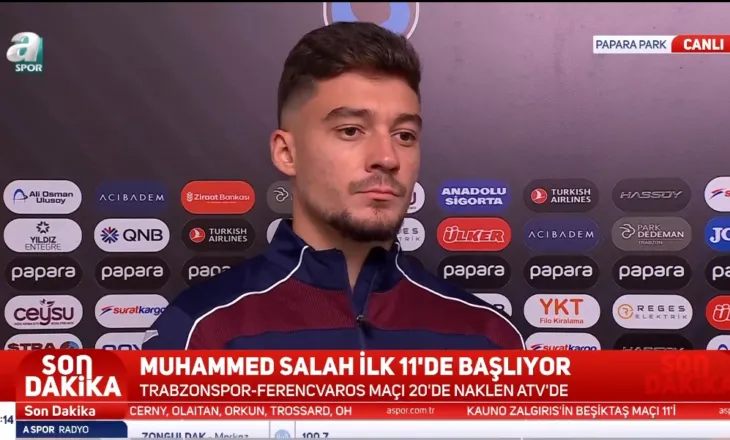 Bashkëpunimi i tyre i dha fitoren Trabzonsporit, Muçi: E kam për nder të luaj me Salahun