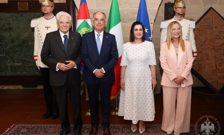 Begaj në Itali, pritet nga Mattarella e Meloni, mbështet kuqezinjtë në Lojërat Mesdhetare