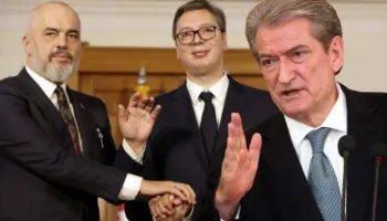 Berisha reagon për deklaratat e Vuçiç: Do t’ju shterojë ujin! Ky është kërcënimi i fundit i padronit të Edi Ramës ndaj Kosovës