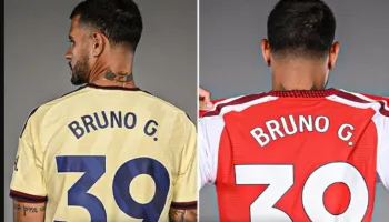 Bruno Guimaraes nuk heq dorë. Edhe te Arsenal do të mbajë numrin 39 dhe ka një arsye speciale për këtë gjë