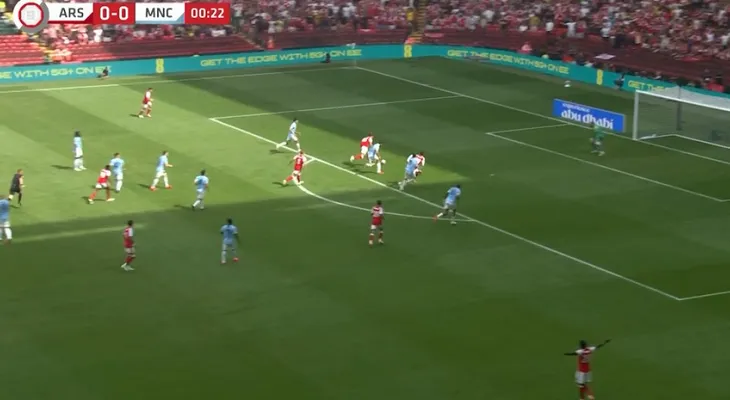 City reziston vetëm 25 sekonda, Calafiori ndëshkon Donnarumma-n (Video)