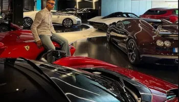 Cristiano Ronaldo zbulon koleksionin e jashtëzakonshëm të makinave, i quan LODRA