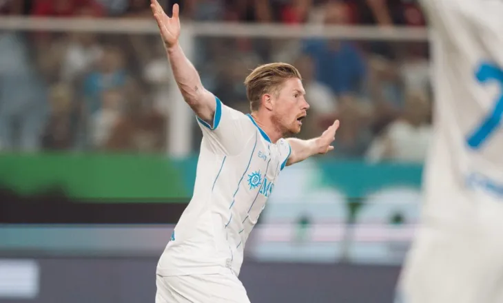 De Bruyne: I lumtur që shënova dhe ndihmova Napoli të fitojë, gradualisht po e gjej formën time