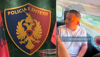 Del FOTO nga arrestimi i Ergys Agasit, i prangosur dhe me shikim të hutuar