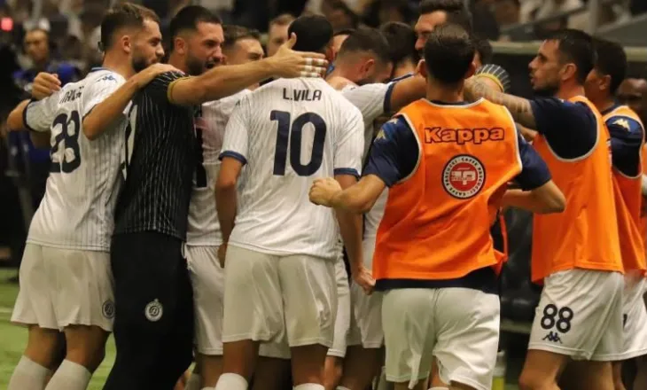 Dinamo shkatërron sllovenët e Aluminij, kualifikohet në raundin e tretë të Ligës së Konferencës