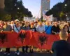 Dita e 84-të e protestës/ Marshimi drejt Kryeministrisë: Nuk shitet Shqipëria! Rama jepe dorëheqjen