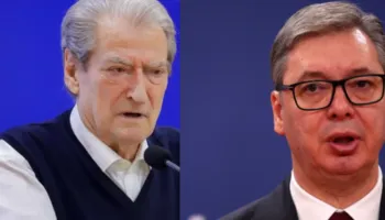 “Do t’ju shterojë ujin”/ Vuçiç kërcënoi me devijimin e rrjedhës së lumit Ibër, Berisha: Sinjal alarmi për Kosovën