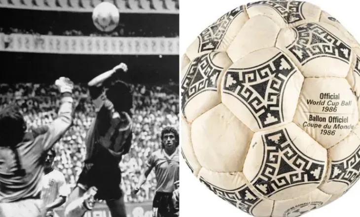 “Dora e Zotit” vlen miliona, shitet topi i Maradonës, por jo me çmimin e parashikuar!