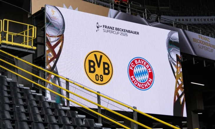 Dortmund dhe Bayern përballen për trofeun e parë të sezonit, formacionet zyrtare të Superkupës së Gjermanisë