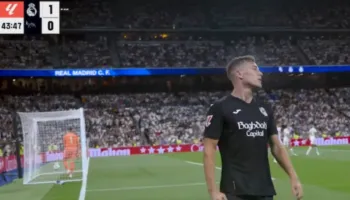 Dy gola të shpejtë në “Santiago Bernabeu”, Real Madrid befasohet nga Sociedad (video)