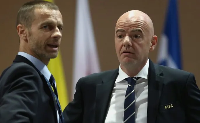 Dy konfederata i hapin “luftë” FIFA-s, UEFA dhe CONCACAF po planifikojnë një Ligë të Kombeve të përbashkët!