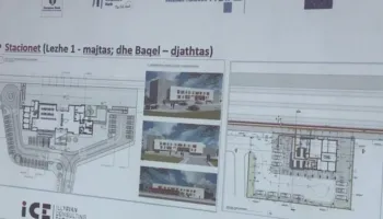 E gjatë 120 km, dy orë udhëtim dhe tërësisht e elektrifikuar, prezantohet në Lezhë projekti i hekurudhës Vorë-Hani i Hotit! Përfundon më 2030